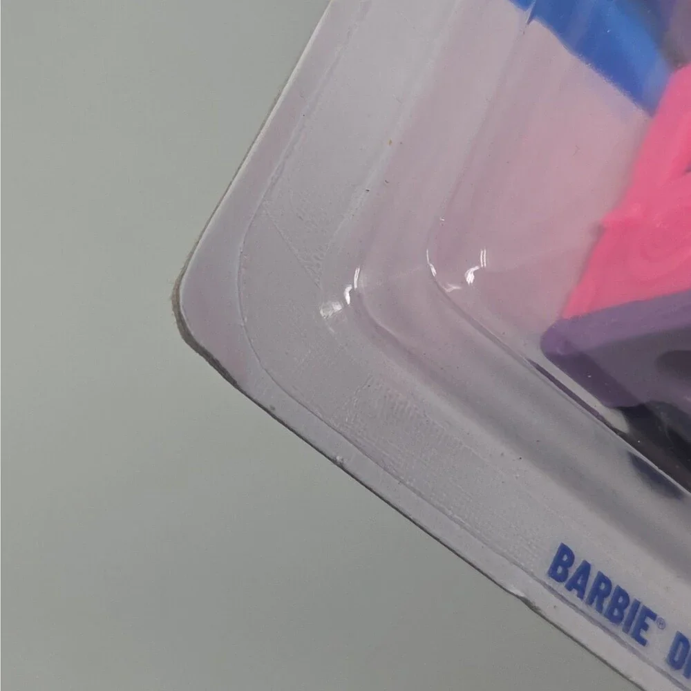 Hot Wheels Lot 2 Barbie Pink Van 1/5 Special Feature • Mattel Die‑Cast Sealed